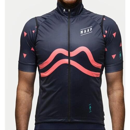MAAP team summer new ciclismo masculino lightweight windproof riding vest outdoor mountain bike bicicleta jacket riding suit