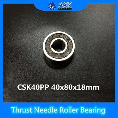 CSK40PP One Way Bearing Clutches 40*80*18mm ( 1 PC) With Keyway CSK6208PP FreeWheel Clutch Bearings CSK208PP