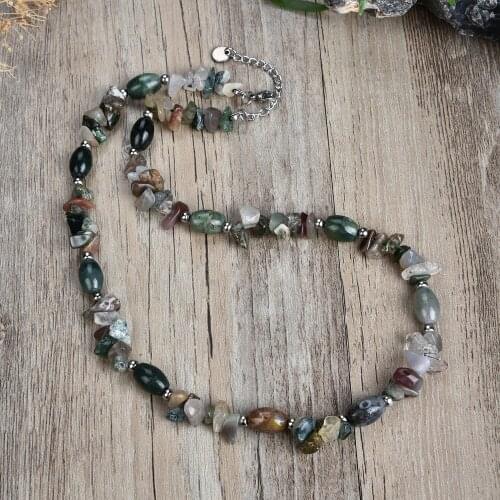 The new 8mm mens unique natural tigers eye lava bead necklace stainless steel bead bracelet chain mens jewelry