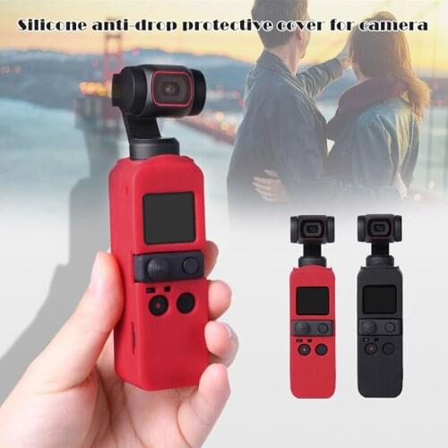 Soft Silicone Case Cover Housing Shell Skid-Proof Dust-Proof Damp-Proof Bump-Proof for Mini Camera ALI88