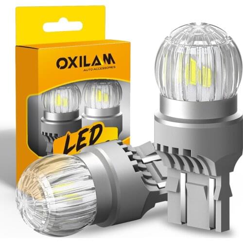 OXILAM 2Pcs 7443 Led Bulb T20 W21W W21/5W 7440 LED Canbus Error Free Car Backup Reverse Light 12V for Bmw Audi Mercedes-Bens VW