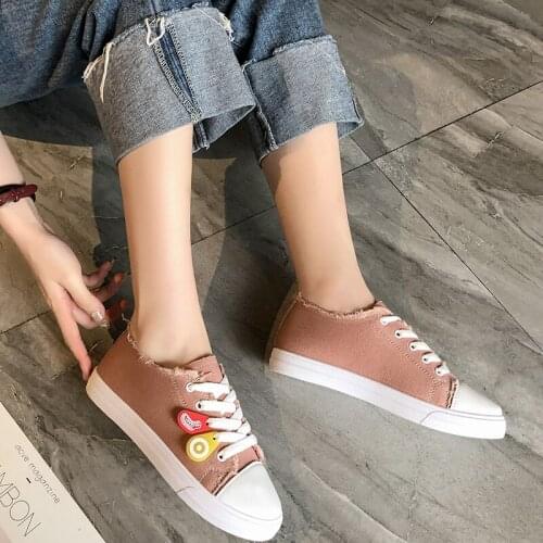 Canvas Shoes High Up Sneakers Cartoon Autumn New Preppy Style Cool Fashion Multicolor Women Casual Shoes U12-57