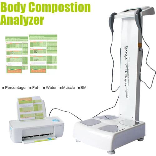 Professional Bioimpedance Body Composition Fat Analyzer Machine