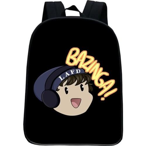 Quackity Backpacks Fashion Cartoon Small School Bag Cute Boy Girl Backpack Children Bag Discords Got Talent Casual Mochila