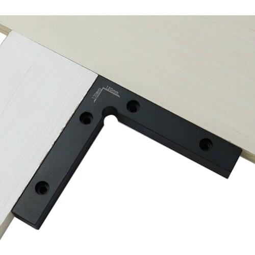 Woodworking 90 ° Precision Positioning L Squares Block 120x120mm Right Angle Ruler Imposition Fixing Fixture Clamping