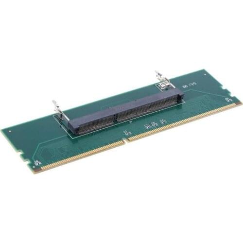 DDR3 Notebook Memory Laptop SO DIMM to Desktop DIMM Memory RAM Connector Adapter Card Useful Computer Component Supplies