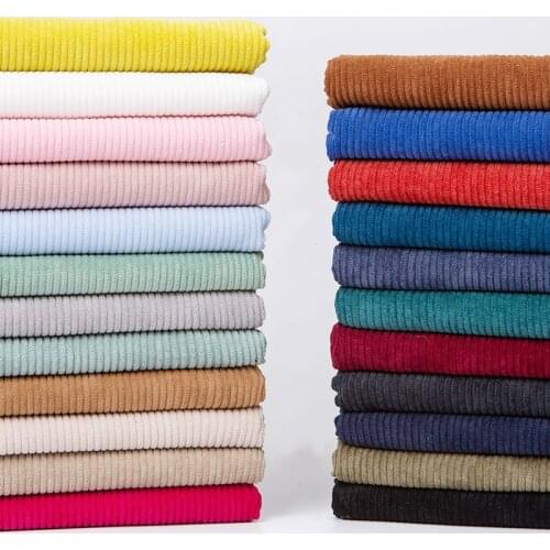 50x150cm Corduroy Stripes Cotton Fabric DIY Handmade Sewing Clothes Bags Supplies Sofa Decoration Fabric