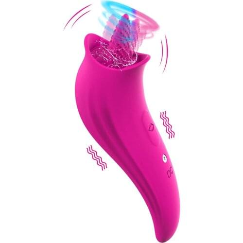 Tongue Lick Vibrators For Women 8 Modes Anal Clitoris Nipple Massager Waterproof Sex Toys Female Masturbator Adults Sextoys Shop