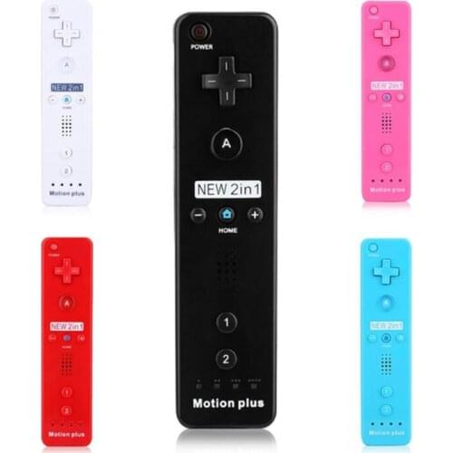 Built-in Motion Plus Wireless Gamepad for Wii Remote Controller For Wii Game Remote Controller Joystick