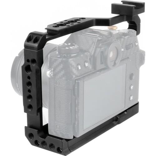 Feichao Alloy Camera Cage Rig for Fujifilm XT20 XT30 Protective Frame 1/4 3/8 Cold Shoe For Mircophone Video Light DSLR Camera