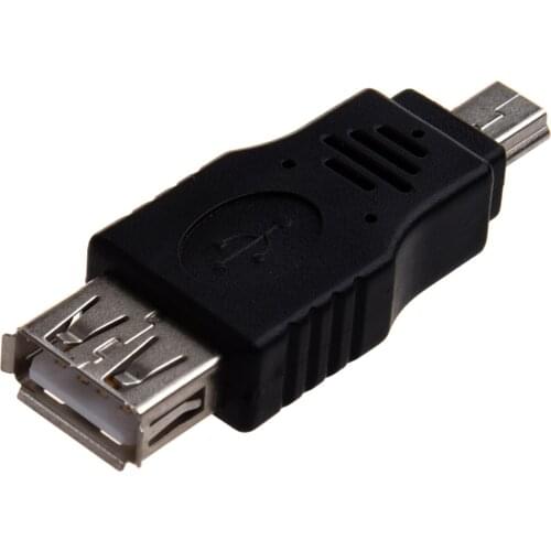 HHTL-USB A Female to Mini USB B 5 Pin Male Adapter