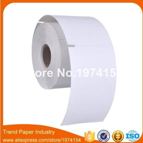 80*Rolls Dymo Compatible 30856 - 2-7/16" x 4-3/16" Non-Adhesive Name Badges (other products:30252 ,30256 30323 ,30324,30336)