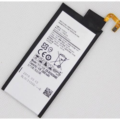 5pcs/lot 2600mAh EB-BG925ABE Battery For Samsung Galaxy S6 Edge Battery G9250 G925FQ G925F G925S G925V G925A Batteries