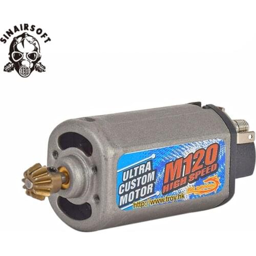 BD M120 High Speed Motor Electric Motor Machinery Short Axis Fit AK For AEG Airsoft Paintball Hunting Accessories