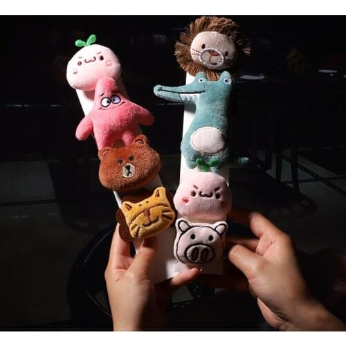 Women Girls Kids Student Plush Animal Cartoon Brooch Badges Lapel Pin Brooches On Clothes Bag Shoes Jewelry Accessories