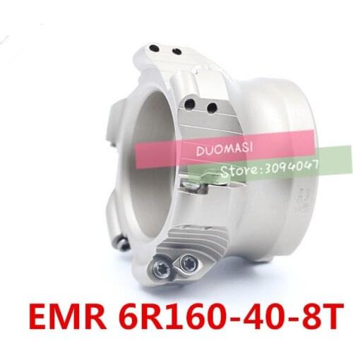 EMRW 6R-160-40-8T Face End Milling Cutter Indexable Flat Roughing Cutting ,CNC Milling Cutter