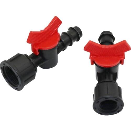 3/4" to DN16,DN20 hose valve Agriculture Irrigation cranes Garden Drip Irrigation system Pipe fitting waterstop valve 1Pc