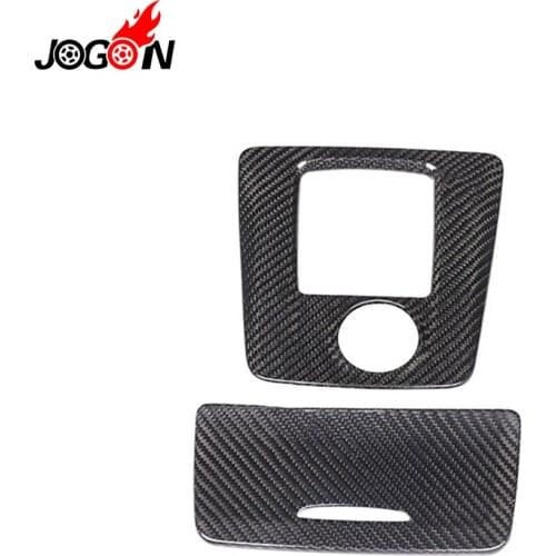 LHD & RHD Carbon Fiber For Benz A CLA GLA Class A45 CLA45 GLA45 2016 2017 Cigarette Ashtray Box Gear Shift Panel Cover Trim