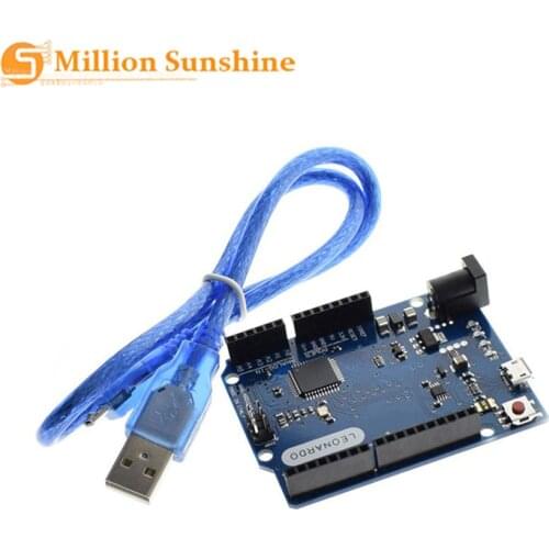 Leonardo R3 Microcontroller Atmega32u4 Development Board With USB Cable Compatible for arduino DIY Starter Kit