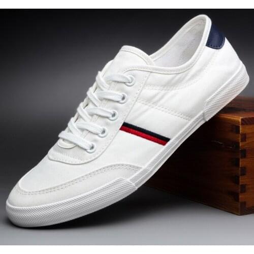 Man Shoes Beathable New 2021 Recreational Canvas Shoes Man Leather Summer Sneakers Lace-up Sport Shoes Best Design