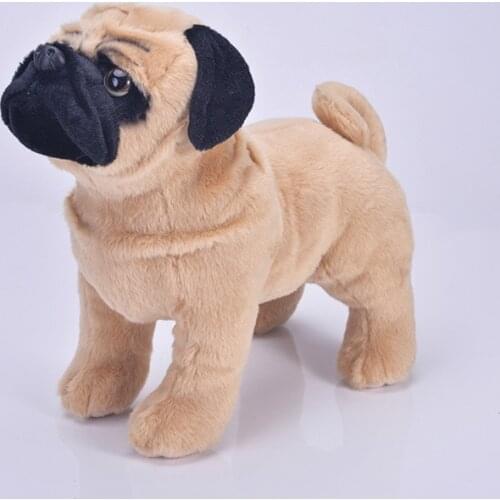 30cm Premium Simulated Plush Pug Stuffed toys