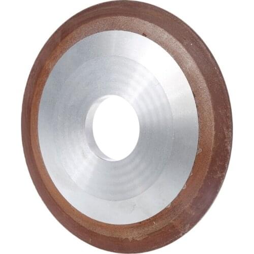 Replacement 125mm One Tapered Side Plain Resin Diamond Saw Blade Grinding Wheel