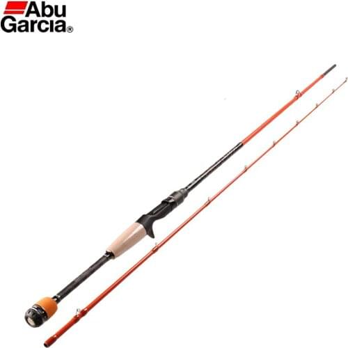 Abu Garcia Lure Fishing Rod 1.98m 2 Section M Power Carbon Fiber Casting Fishing Rod Lure Weight 3/16-3/4OZ Vara De Pesca Peche