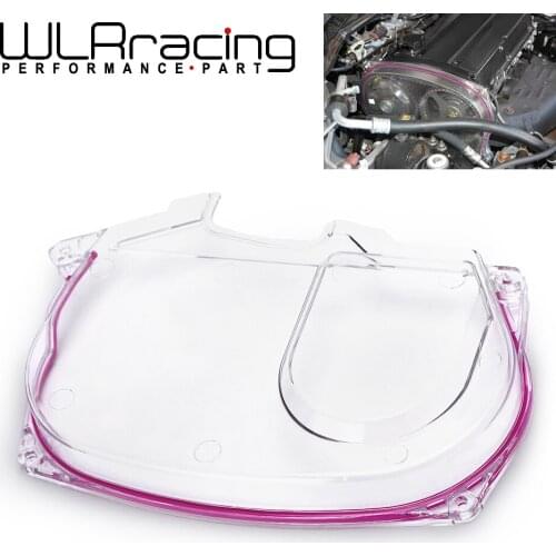 WLR RACING - Timing Belt Cover Pulley Clear Cam Gear For Mitsubishi Lancer Evolution EVO 9 IX Mivec 4G63 WLR6334