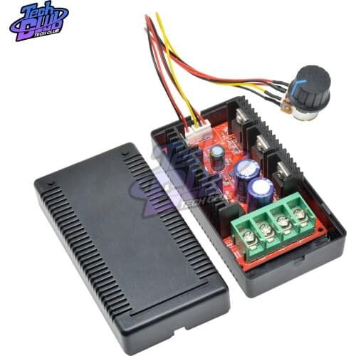 12V 24V MAX DC Motor Speed ControllerPWM 2000W 40A HHO RC Car Fan Speed Regulator Adjustable Power Control Switch Soft Start