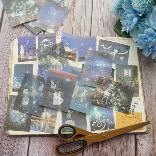 38pcs Fairy Tale Prince Style Paper Sticker Scrapbooking DIY Gift Packing Label Decoration Tag