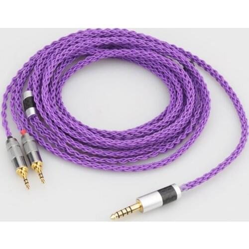 4.4mm Balanced Male to Dual 2.5mm Plug Compatible with Hifiman HE400S, HE-400I, HE-400i for WM1A, NW-WM1Z Headphone amp