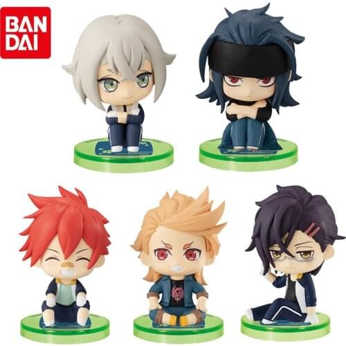 Bandai Capsule Toys Touken Ranbu ONLINE Sitting Series Doll 9 Aizen Kunitoshi Akashi Kuniyuki Hotarumaru Action Figure Toys