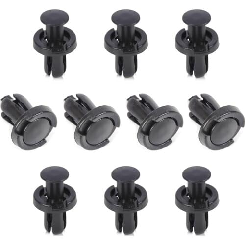 DWCX 91503-SZ5-003 10Pcs Bumper Clip Retainer Fasteners For Honda Civic Accord Odyssey CR-V Odyssey Element Acura TSX RSX MDX RL