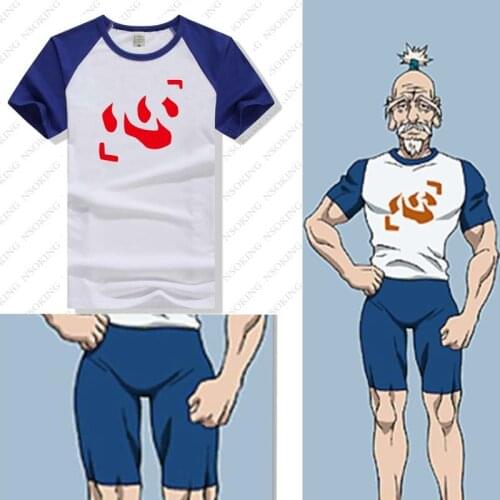 Hunter X Hunter T Shirt Japan New Anime Hunter aizakku netero Cosplay costume custome made
