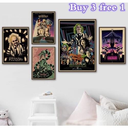 Classic Horror Movie Posters tableau mural Wall Painting For bar Vintage Poster