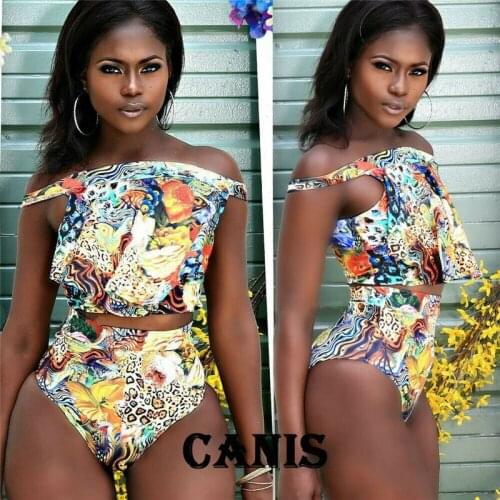 Meihuida Swimsuit Bikini 2019 Women Push-up Padded Bra Bandage Bikini Set Women Swimsuit Triangle Swimwear Bathing Suit Women