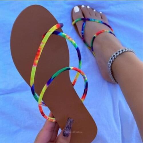 New Women Spring Summer Soft Non-Slip Slippers Foam Sole Durable Slide Sandals Ladies Outdoor Beach Multicolour Zapatillas Mujer