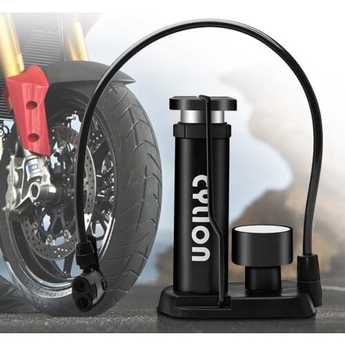 Mini motorcycle Bicycle Tire Pump Foot Portable Air Pump Compressor Digital For Yamaha YZF R15 XT660 xt 660 MT125 MT01 MT03 MT25