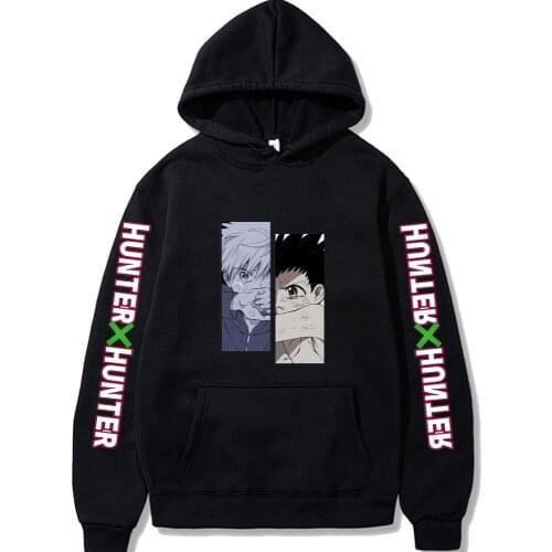New Fashion Japanses Style Hunter X Hunter Hoodie Sweatshirts Men/women Long Sleeves Loose Pullovers Hisoka Hoody Tops