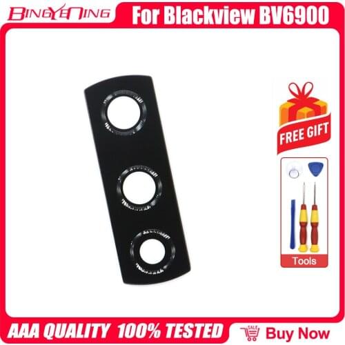 New Original Rear Camera Glass Lens Battery Cover Glass Repair Replacement Accessories Part For Blackview BV6900 Cellphone