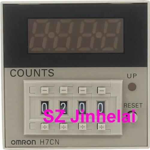 OMRON H7CN-XLN Authentic original Digital display counter Count relay 12-48VDC 100-240VAC