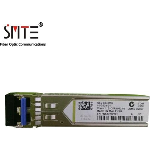Original GLC-EX-SMD 1000BASE-EX SFP 1.25G 1310nm 40km LC DDM Optical Transceiver module