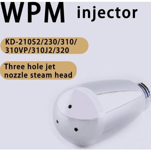 WPM KD-210s2 / 230 / 310 / 310vp / 310J2 / 320 three holes nozzle steam head parts of Welhome