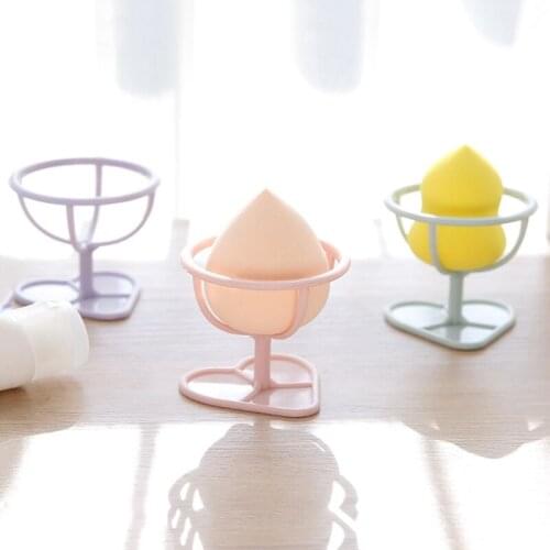 Makeup Puff Rack Puff Soft Makeup Egg Foam Storage Rack Drying Rack Heart Shaped Base Drying Stand Holder Beauty New Tool