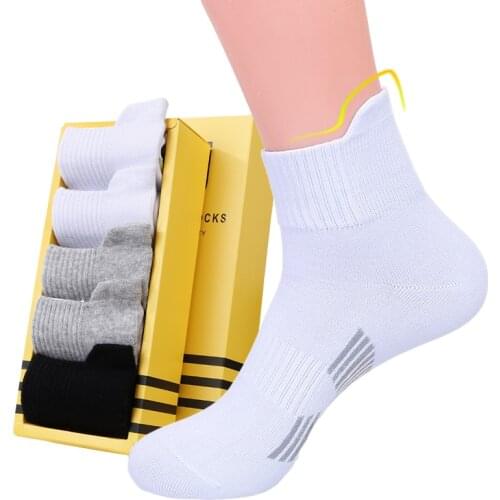 Profession Running Socks Cotton Long Men Basketball Breathable Anti Slip Sport Cycling Walking Women No Sweat Athletic Sock