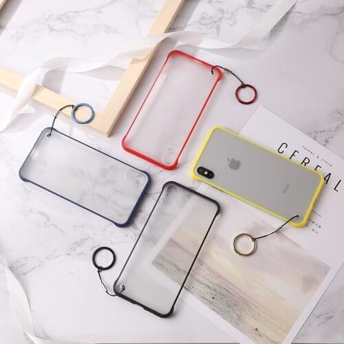 Translucent TPU phone case for iPhone 6 7 8 X XS XSMAX XR4 color optional