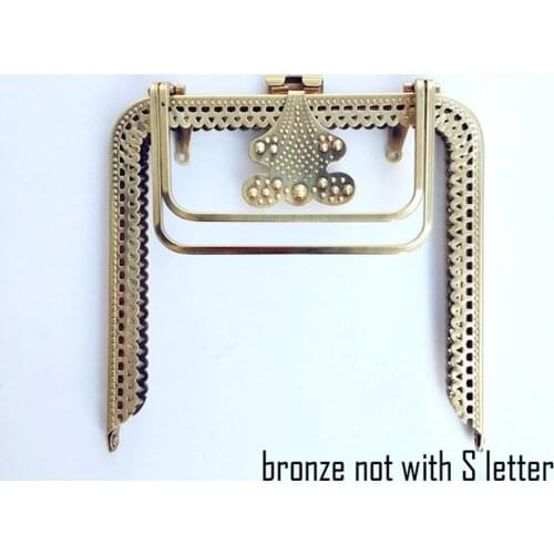 DIY women peacock design 13cm long feet design women coin bag making metal purse frame clasp accessories 10pcs/lot
