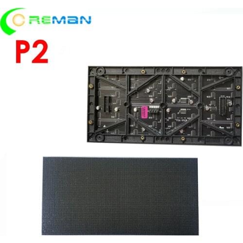 Freeshipping p2 led module indoor , 64x128 led matrix p2 128x256mm , hub75 1/32S full color p2 rgb led module