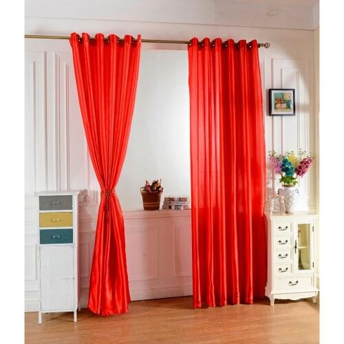 100*250 red color curtain Window Curtains For Kids Boys Girls Bedding room Living room Elegent Bule Drapes Cortinas para sala