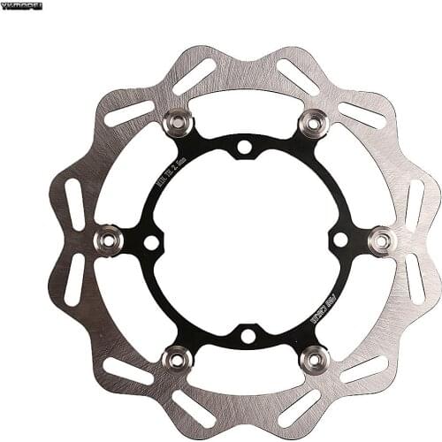 270mm Motorcycle Front Floating Brake Disc Rotor For Kawasaki KX125 KX250 2006-2008 KX250F KX450F 2006-2021 KLX450R 2007-2021